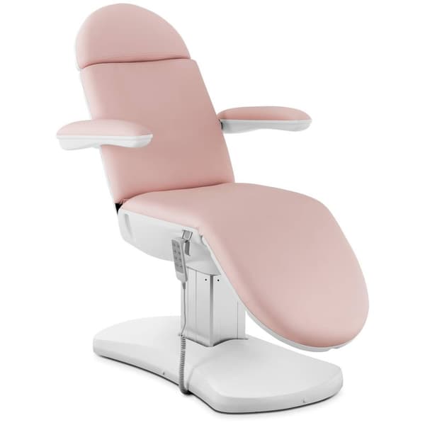Physa Elektrisk behandlingsstol PHYSA PORDENONE POWDER PINK - Rosa/vit