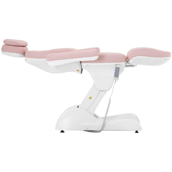 Physa Elektrisk behandlingsstol PHYSA ACIREALE POWDER PINK - Rosa/vit