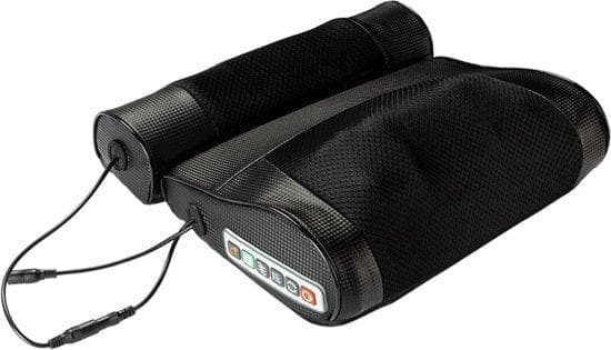 Infraröd masskudde | 24w | Infraröd Användbart i bilen Justerbara hastigheter Uppvärmningskudde 31,5x33,5 cm | Kudde | Nackstöd | Svart