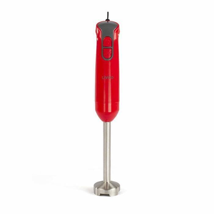 Livoo Dop204R Hand Blender 400W - Red + Grey