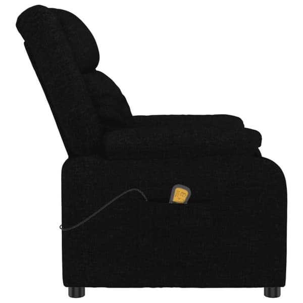 vidaXL massagestol stof sort