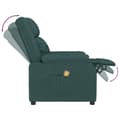 Miniatyrbillede 5 af 9: vidaXL massagestol stof mørkegrøn