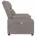 Miniatyrbillede 4 af 9: vidaXL massagestol stof gråbrun