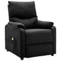 Miniatyrbillede 2 af 11: vidaXL eldrevet massagestol stof sort
