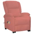 Miniatyrbillede 2 af 11: vidaXL løftestol med massagefunktion fløjl pink