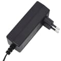 Miniatyrbild 10 av 10: vidaXL Elektrisk massagefåtölj svart konstläder