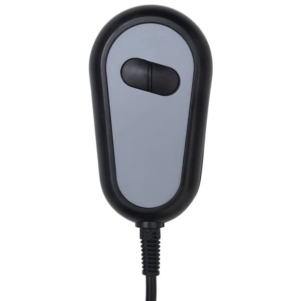 vidaXL Elektrisk massagefåtölj brun konstläder