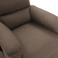 Miniatyrbild 9 av 11: vidaXL Massagefåtölj taupe tyg