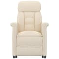 Miniatyrbillede 4 af 11: vidaXL massagestol mikrofiberstof beige