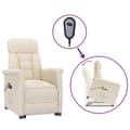 Miniatyrbillede 1 af 11: vidaXL massagestol mikrofiberstof beige
