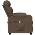 Miniatyrbillede 4 af 10: vidaXL massagestol stof brun