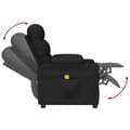 Miniatyrbillede 6 af 10: vidaXL eldrevet massagestol stof sort