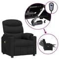 Miniatyrbillede 1 af 10: vidaXL eldrevet massagestol stof sort