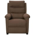 Miniatyrbillede 2 af 11: vidaXL massagestol stof brun