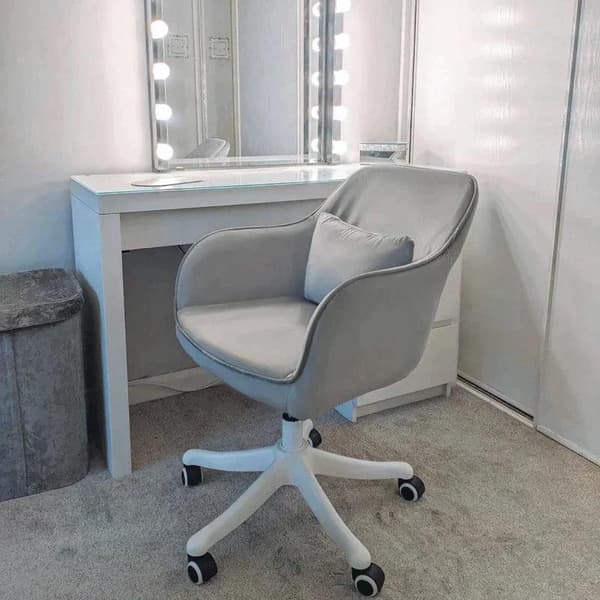 Rootz Massage Kontorsstol - Kontorsstol - Stol - Höjdjusterbar - Grå - 55 cm x 65 cm x 89 cm