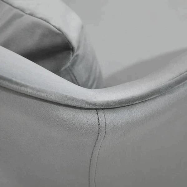 Rootz Massage Kontorsstol - Kontorsstol - Stol - Höjdjusterbar - Grå - 55 cm x 65 cm x 89 cm