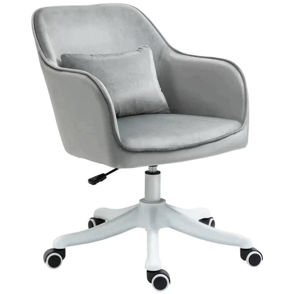 Rootz Massage Kontorsstol - Kontorsstol - Stol - Höjdjusterbar - Grå - 55 cm x 65 cm x 89 cm