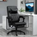 Miniatyrbild 2 av 5: Rootz Massagestol - Executive Chair - Kontorsstol - Stol med 7 vibrationsmassagepunkter - Svart - 68 cm x 79 cm x 112 cm
