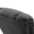 Miniatyrbild 5 av 5: Rootz Relaxation Lounger med liggfunktion - Massagestol - Tv-stol - Liggstol - Ergonomisk stol - Fåtölj med pall - Svart - 76 x 80 x 102 cm