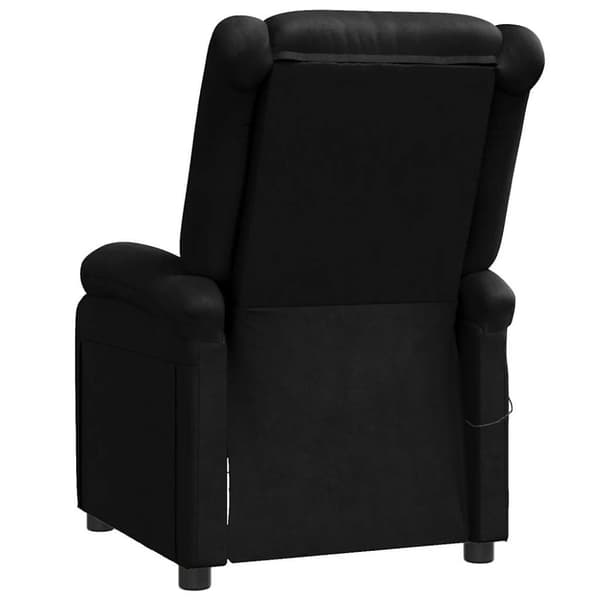 vidaXL massagestol kunstlæder sort