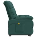 Miniatyrbillede 3 af 11: vidaXL massagestol stof mørkegrøn