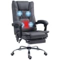 Miniatyrbild 5 av 5: Rootz Massagestol - Kontorsstol med massagefunktion - Inklusive fotstöd - Justerbar i höjdled - Svart - 64 cm x 70 cm x 118 cm