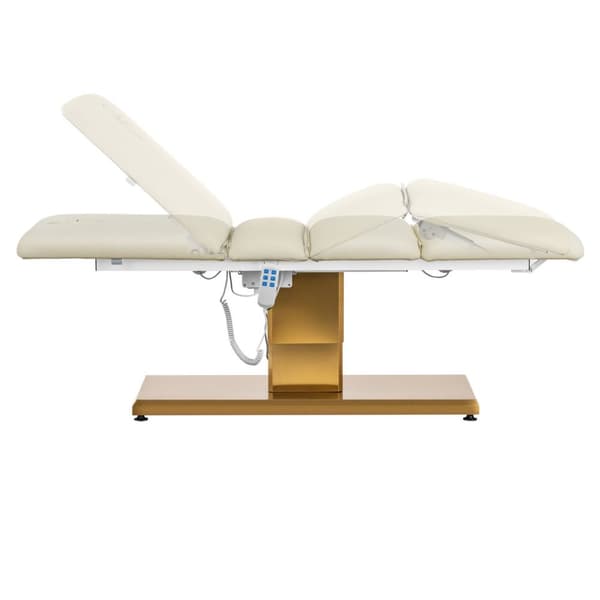 physa - Behandlingsbänk - 300 W - 150 kg - Creme/guld