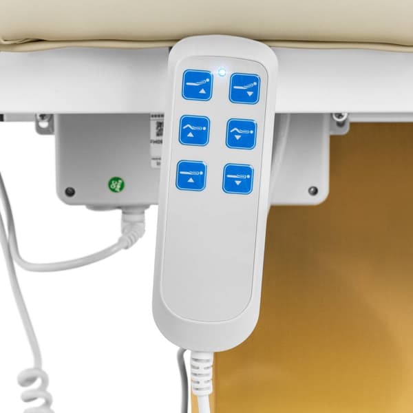 physa - Behandlingsbänk - 300 W - 150 kg - Creme/guld