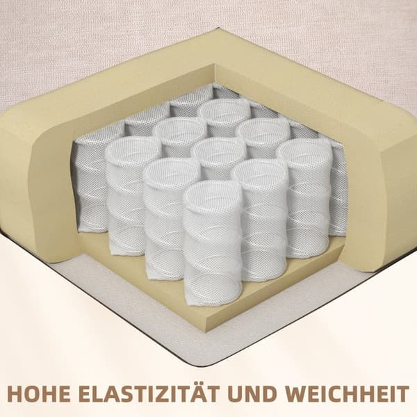 Rootz Massagestol - TV Lænestol - Hvilestol - Luksusstof - Varmefunktion - 98cm x 90cm x 98cm