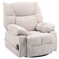 Miniatyrbillede 10 af 10: Rootz Massagestol - TV Lænestol - Hvilestol - Luksusstof - Varmefunktion - 98cm x 90cm x 98cm