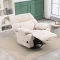 Miniatyrbillede 2 af 10: Rootz Massagestol - TV Lænestol - Hvilestol - Luksusstof - Varmefunktion - 98cm x 90cm x 98cm