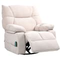Miniatyrbillede 1 af 10: Rootz Massagestol - TV Lænestol - Hvilestol - Luksusstof - Varmefunktion - 98cm x 90cm x 98cm