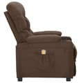 Miniatyrbillede 3 af 8: massagestol stof brun