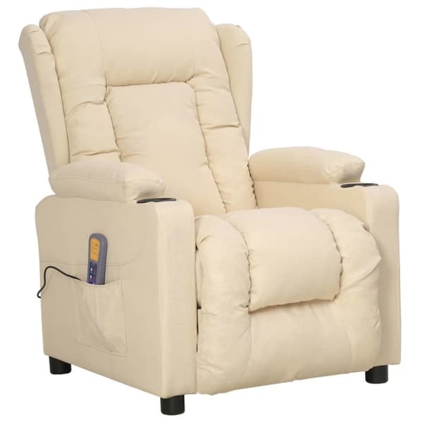 Elevating Massage Chair Cream -kangas