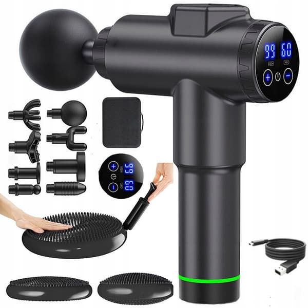 Rosfix Black Gusto hierontapistooli 100W + sensorimoottori tyyny pumpulla