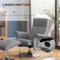 Miniatyrbillede 5 af 9: Elektrisk Recliner, 78x95x88 cm, Mørkegrå