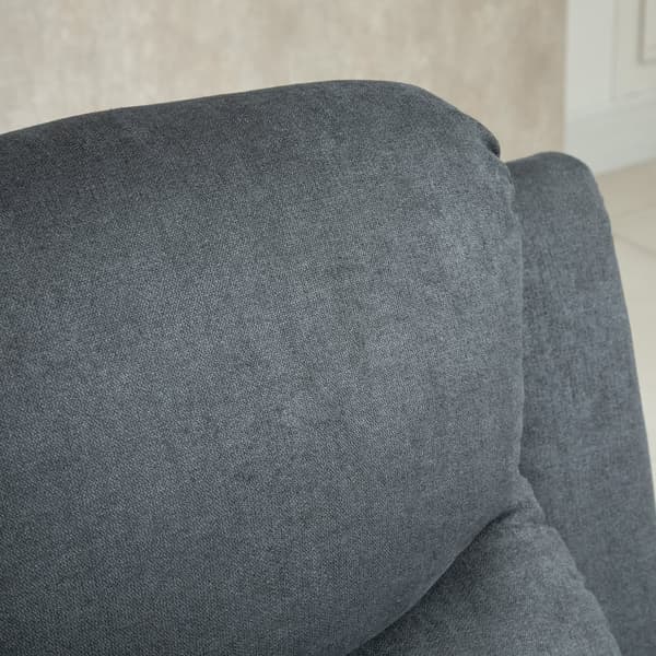 Lepotuoli, 93L x 88S x 102K cm, Tummanharmaa
