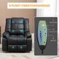 Miniatyrbillede 4 af 9: Elektrisk Massagestol, 94x99x99 cm, Sort