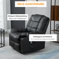 Miniatyrbillede 5 af 9: Elektrisk Massagestol, 94x99x99 cm, Sort
