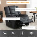 Miniatyrbillede 6 af 9: Elektrisk Massagestol, 94x99x99 cm, Sort