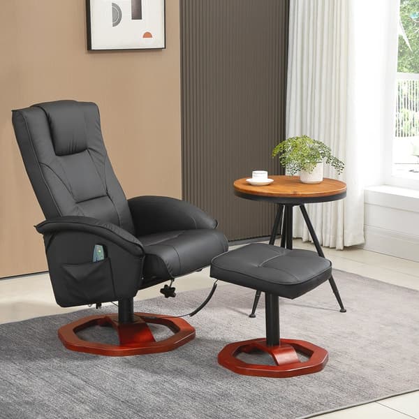 Massagestol, 73x83x106 cm, Svart
