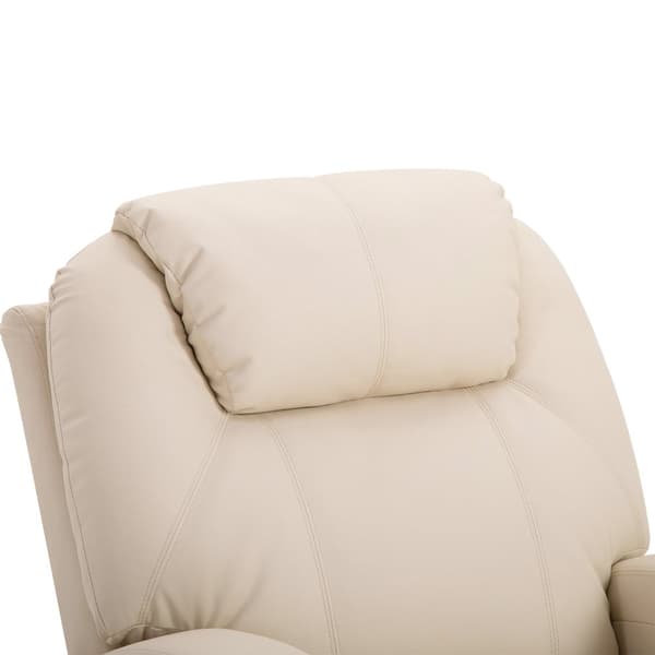 Rentoutumistuoli, sähkökäyttöinen, 82x97x110 cm, Beige