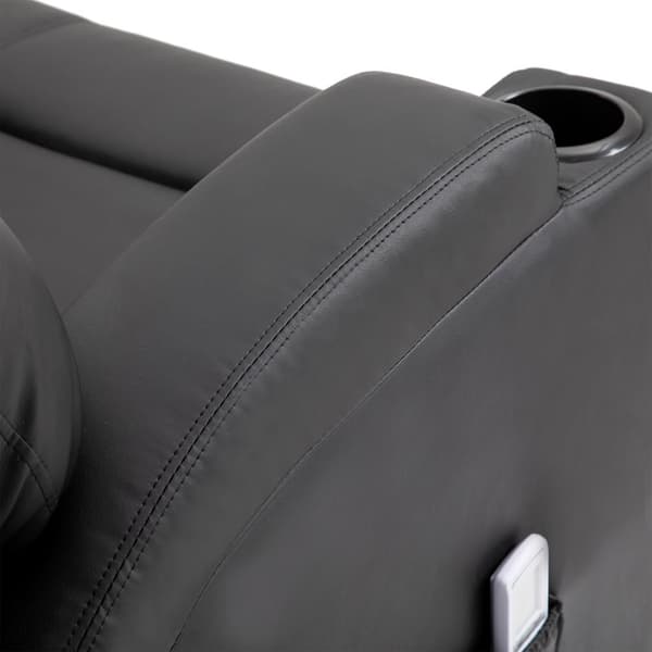 Massagestol, 82x97x110 cm, Sort