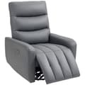 Pikkukuva 1 / 10: Rootz Relaksation Napr Chair - Verhoilutuoli, jolla on valehtelu - lepotuoli - USB -portit - harmaa - 79x89.5x104cm