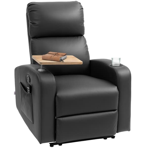 Rootz Massagestol - Afslappende lænestol - Liggende stol - Massagefunktion - 77 cm x 93 cm x 105 cm