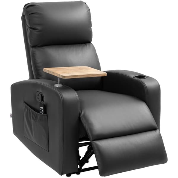 Rootz Massagestol - Afslappende lænestol - Liggende stol - Massagefunktion - 77 cm x 93 cm x 105 cm