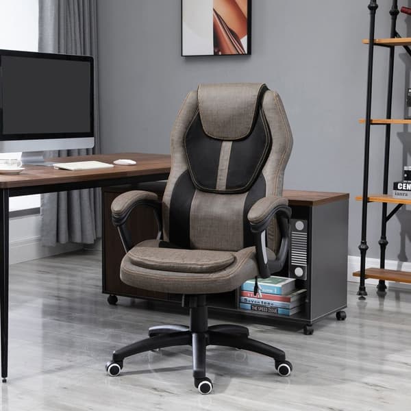 Rootz Massage Chair - Office Chair - Ergonomic Chair - 6 -punkts massage - 67,5 cm x 72 cm x 112-122 cm