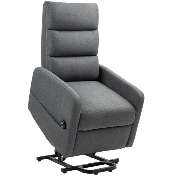 Rootz Electrical Relaxation Armchair - Power RECLINER - TV -stol - Stående Aid - 62 cm x 86,5 cm x 105 cm - Blød skumkomfort