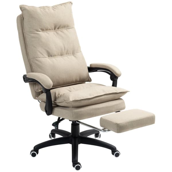Rootz Massage Chef Armchair - verkställande ordförande - Ergonomisk kontorsstol - Justerbar komfort - 70 cm x 62 cm x 120-130 cm