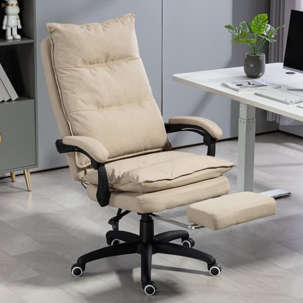 Rootz Massage Chef Armchair - verkställande ordförande - Ergonomisk kontorsstol - Justerbar komfort - 70 cm x 62 cm x 120-130 cm